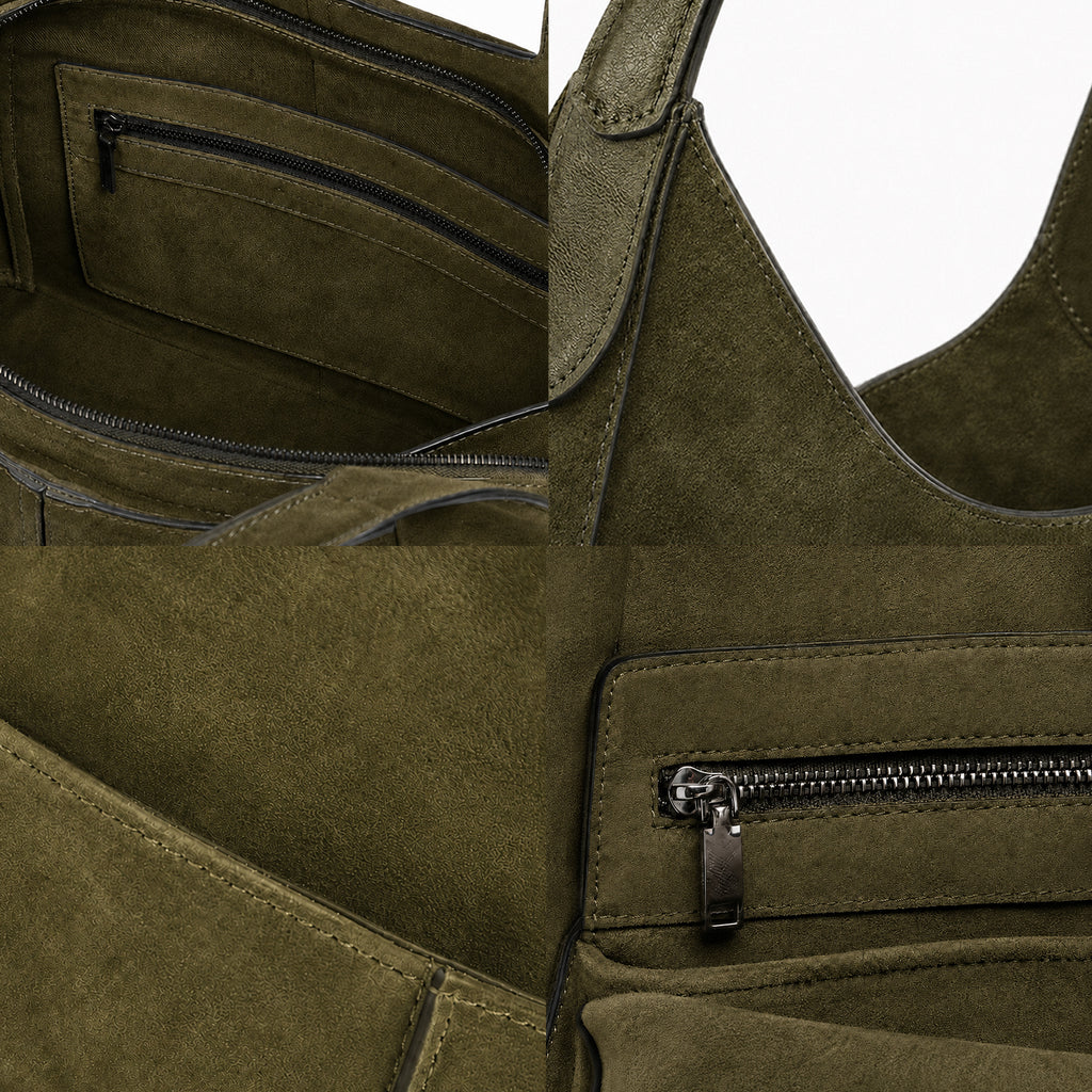 Amaya Suede Hobo - 012B