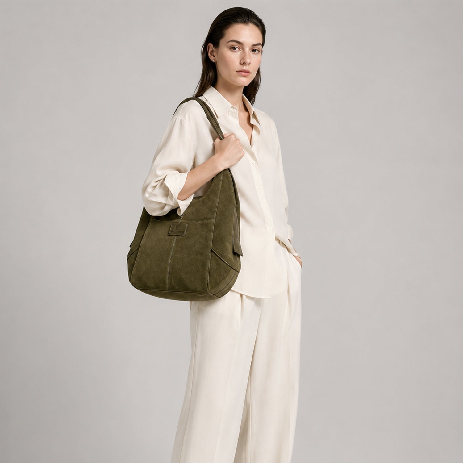 Amaya Suede Hobo - 012B