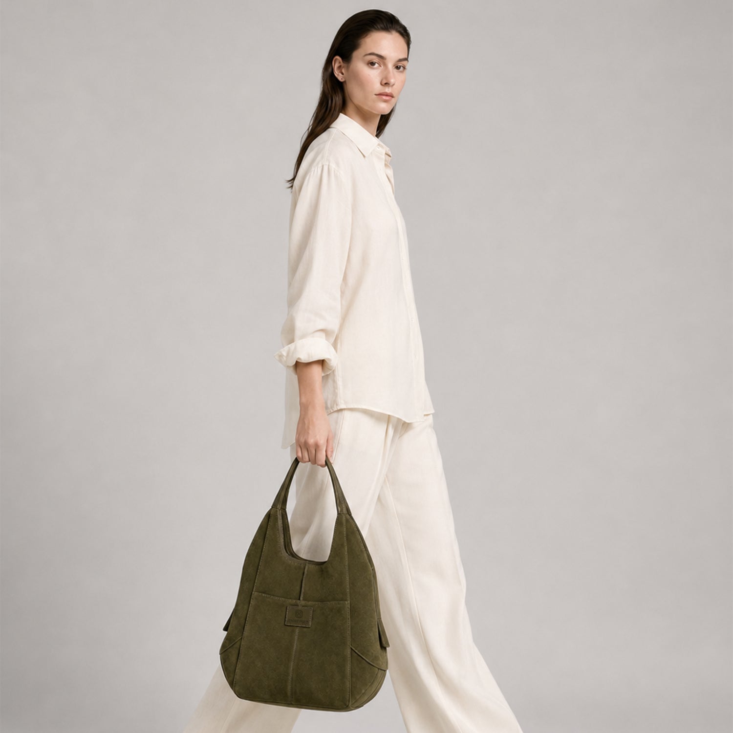 Amaya Suede Hobo - 012B