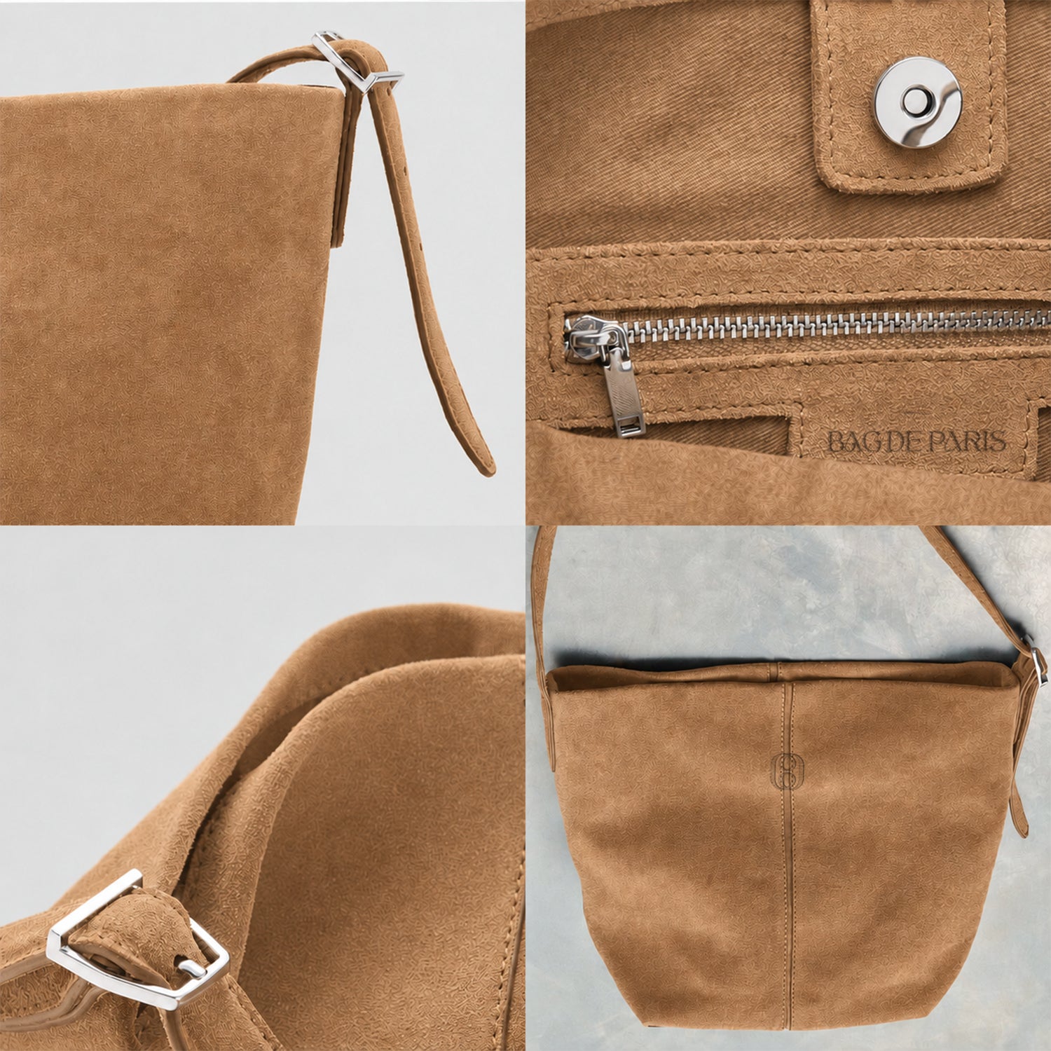 Lunéa Mini Suede Tote - 045C