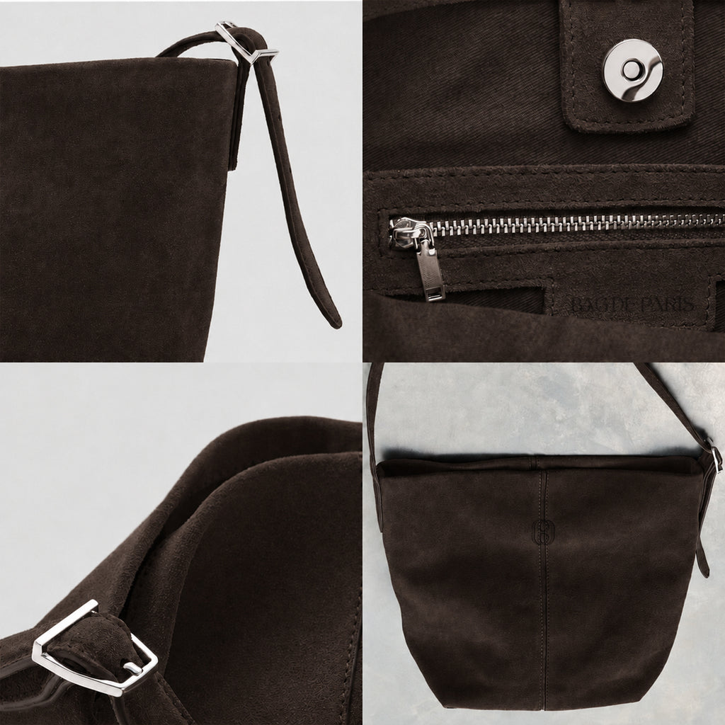 Lunéa Mini Suede Tote - 045C