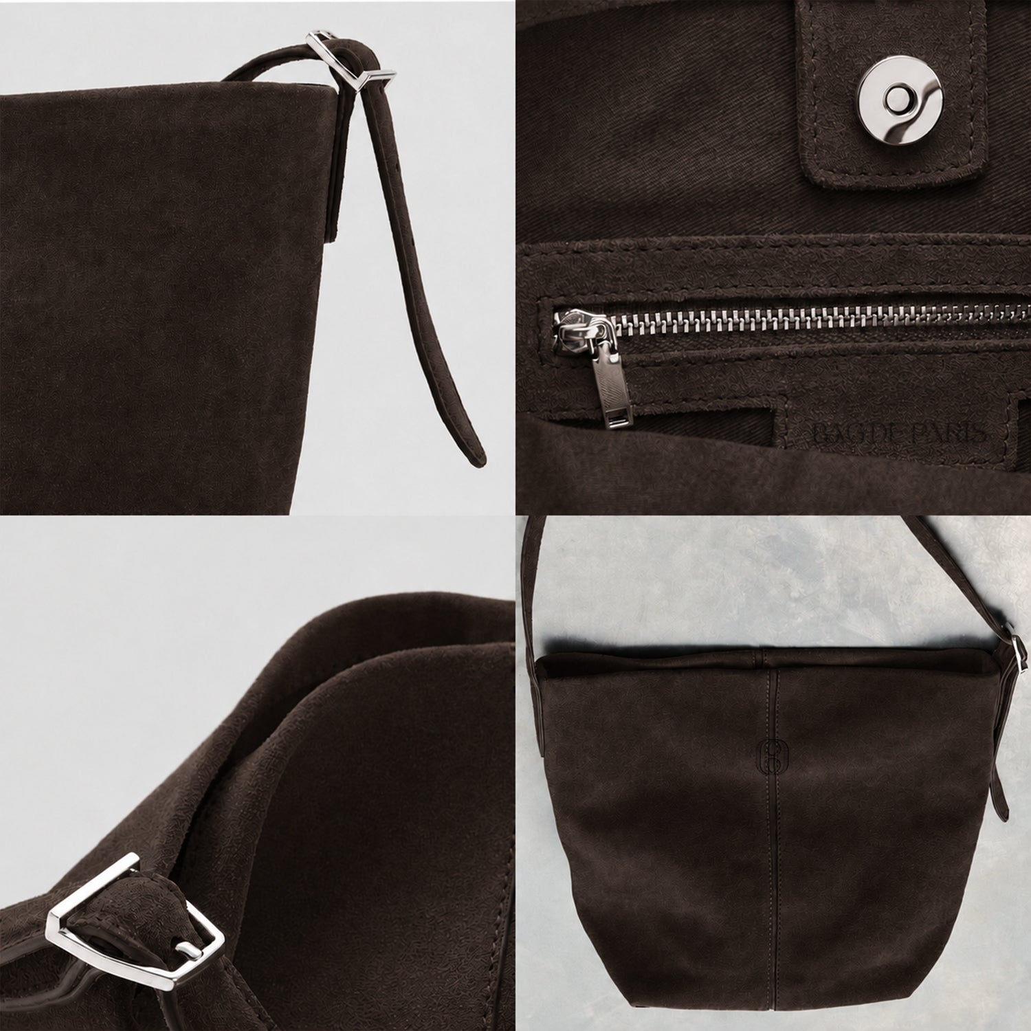 Lunéa Mini Suede Tote - 045C