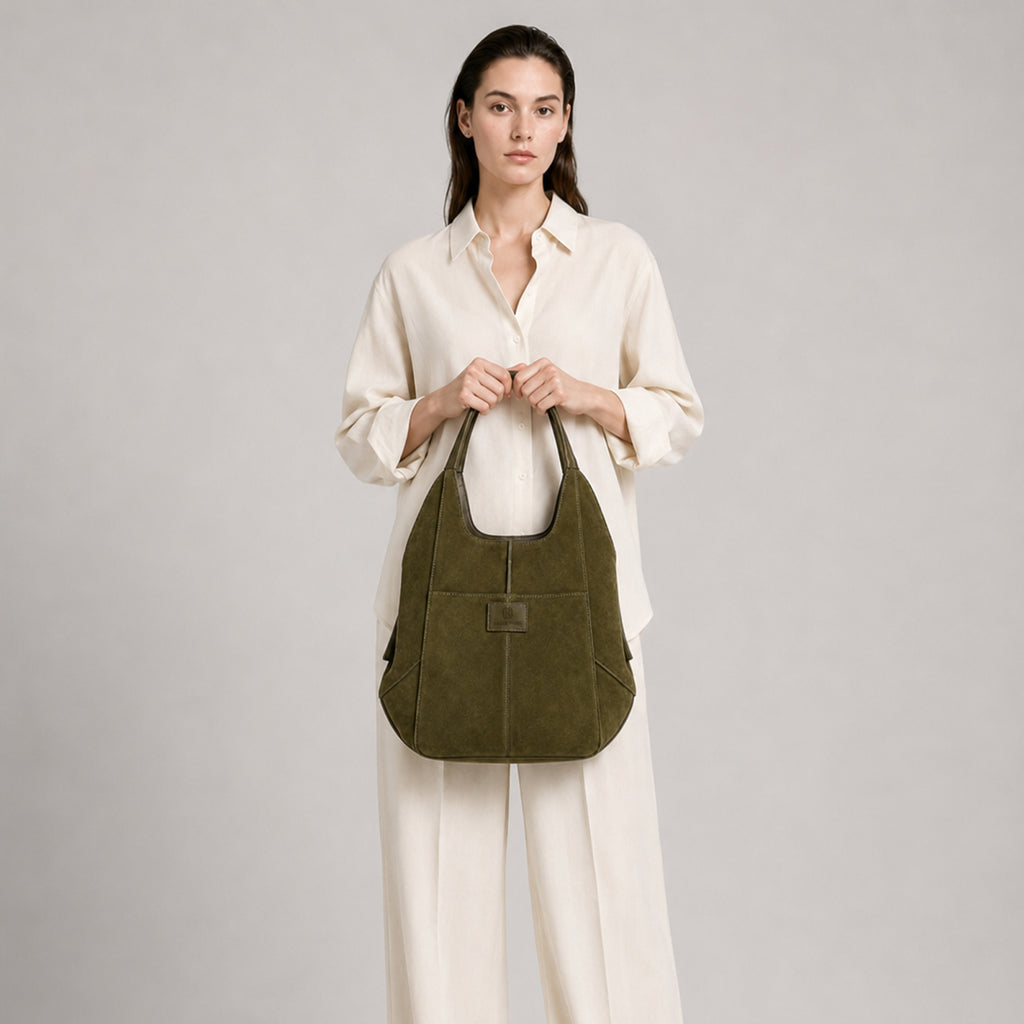 Amaya Suede Hobo - 012B