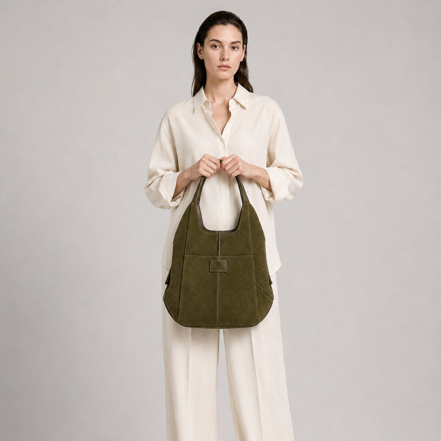 Amaya Suede Hobo - 012B