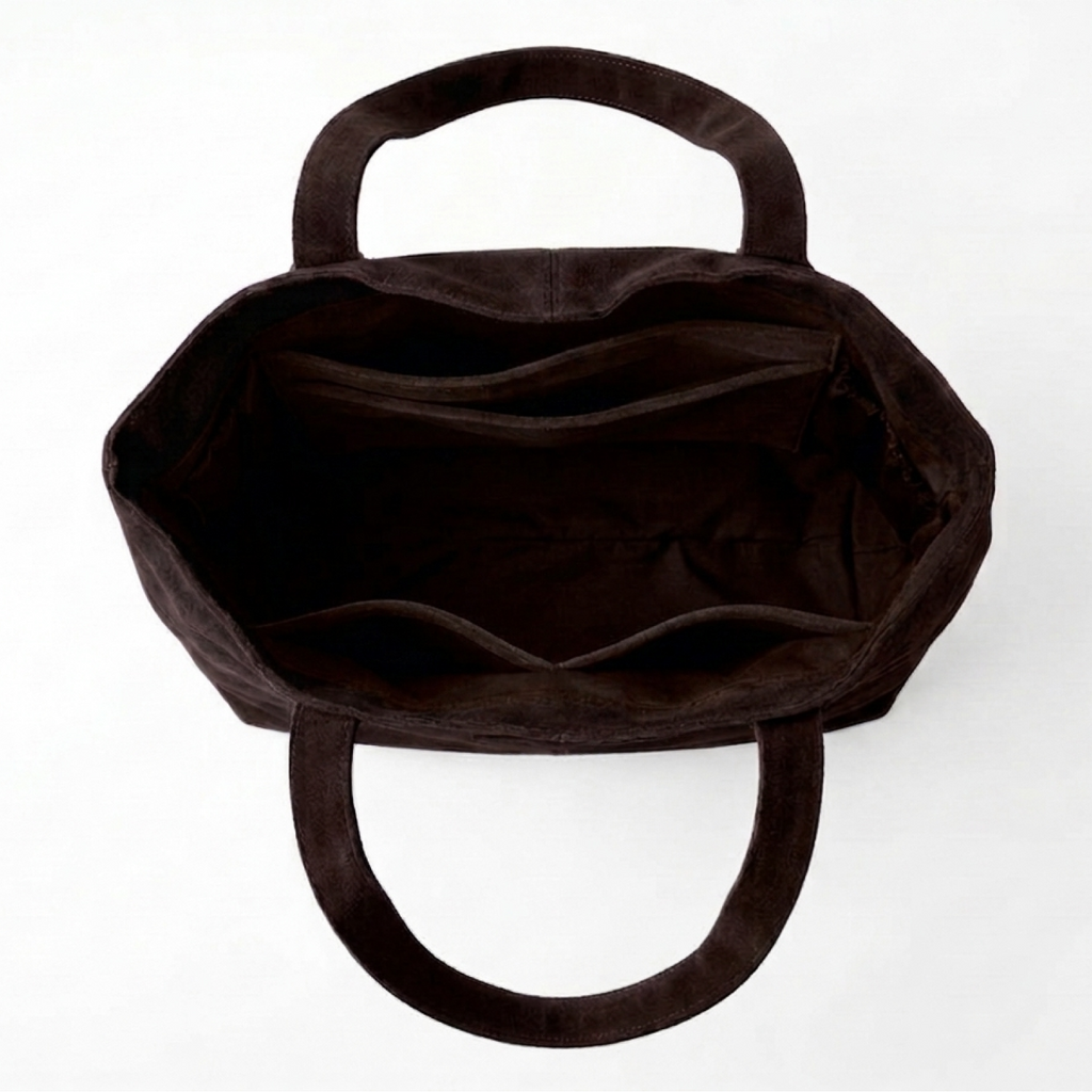 Nayla Grande Suede Tote - 033DB
