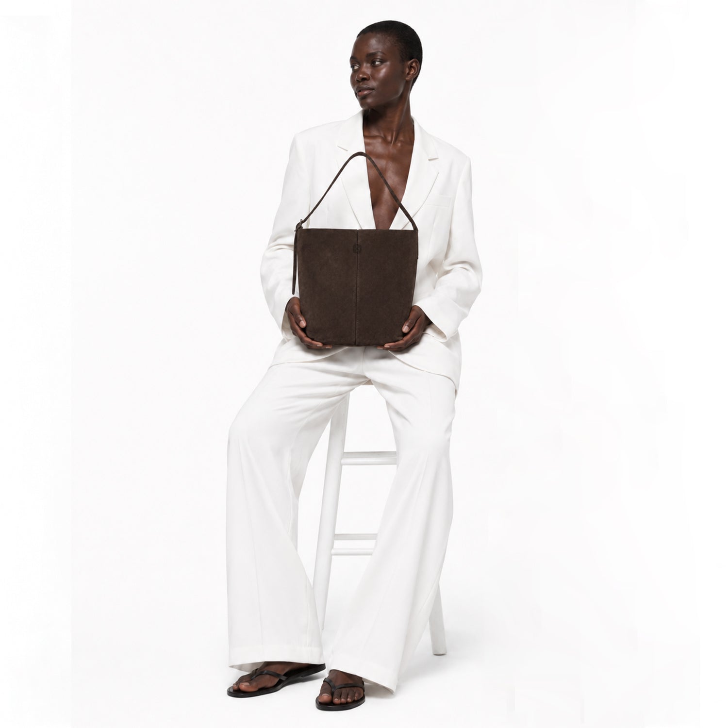 Lunéa Mini Suede Tote - 045C