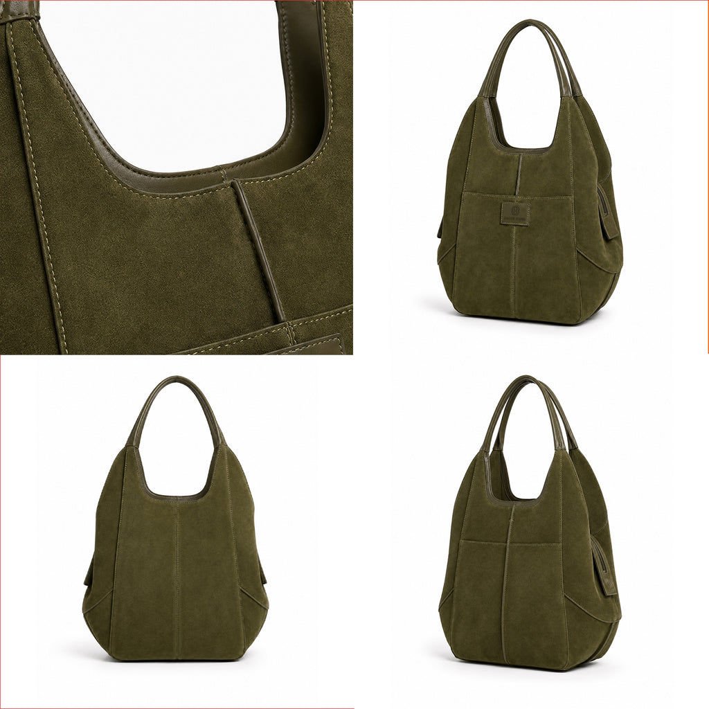 Amaya Suede Hobo - 012B