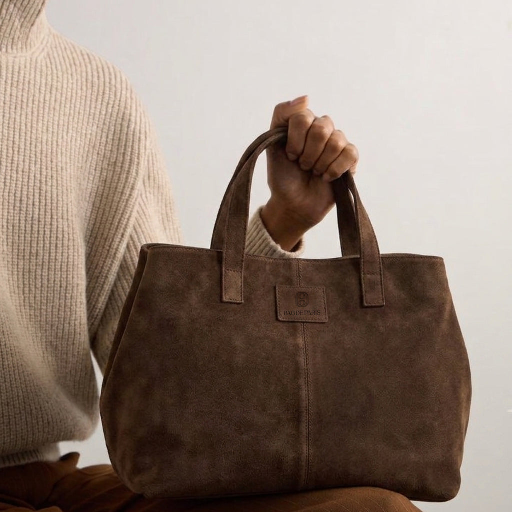 Nayla Grande Suede Tote - 033DB