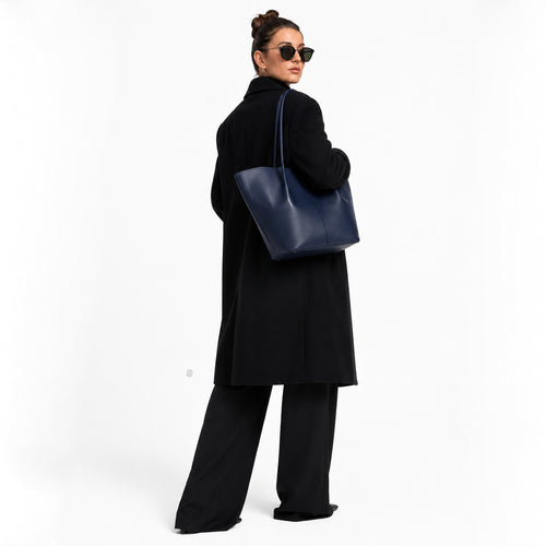 Alya Medium Denim Tote – 004B