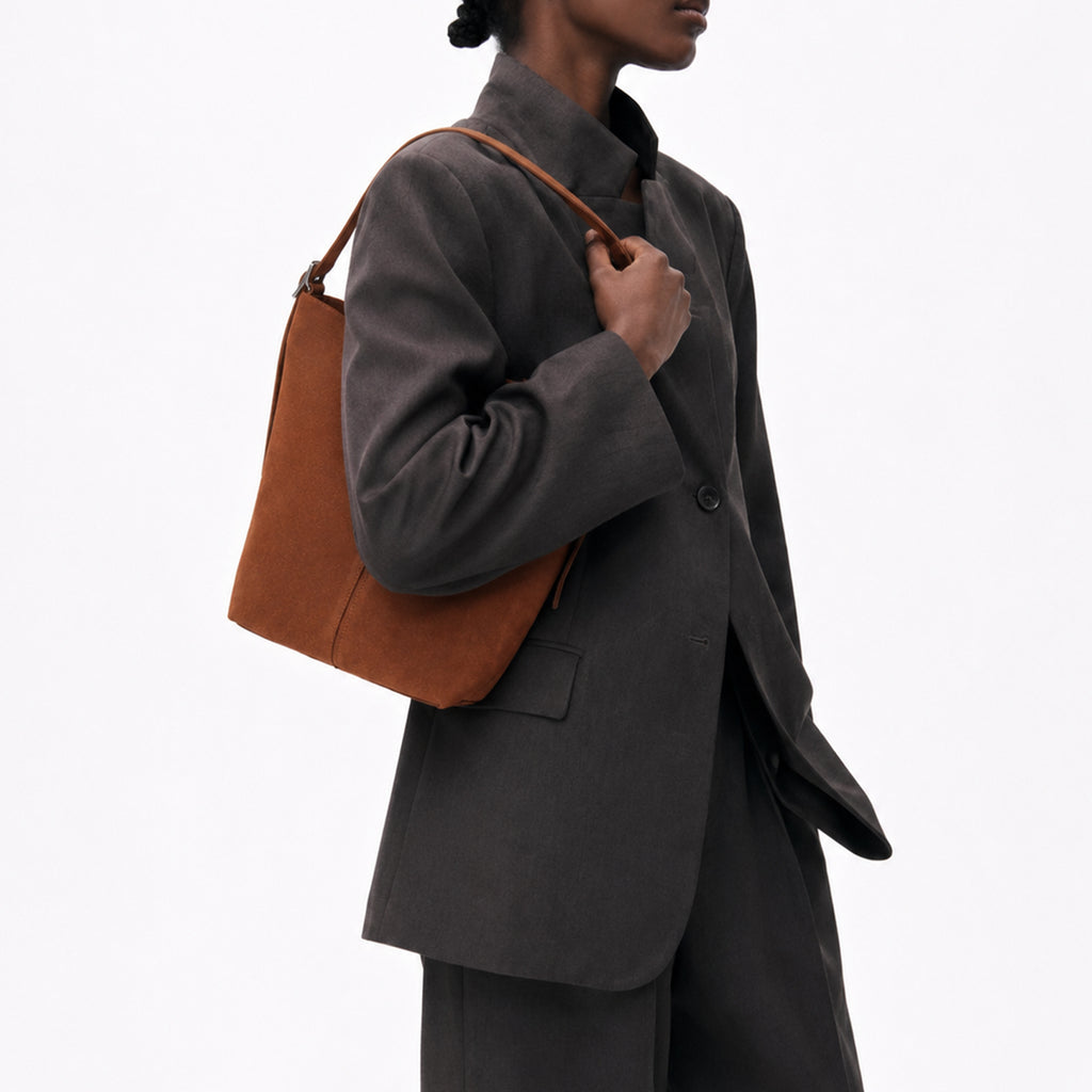Lunéa Mini Suede Tote - 045B