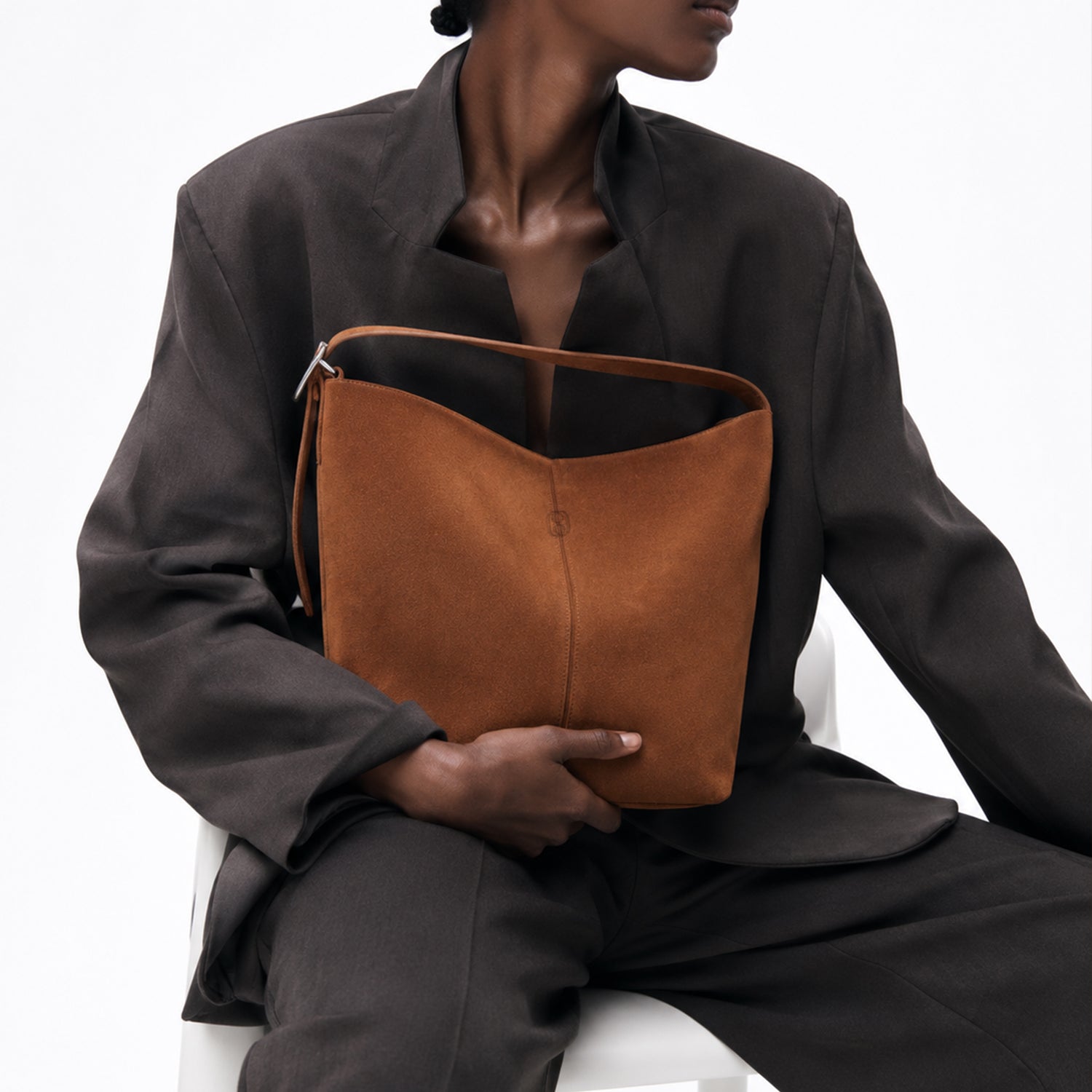 Lunéa Mini Suede Tote - 045B