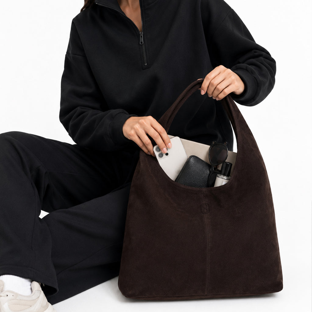 Sorella Vintage Suede Hobo - 058CH