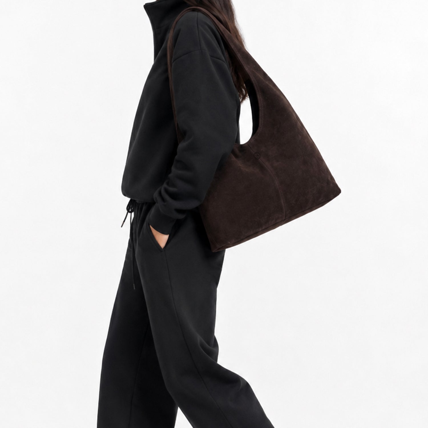 Sorella Vintage Suede Hobo - 058CH