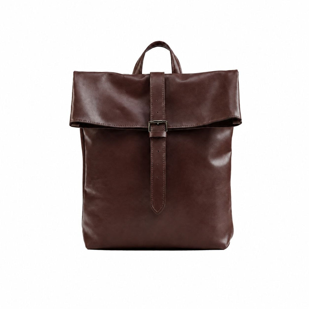 Alpha-en-cuir-marron