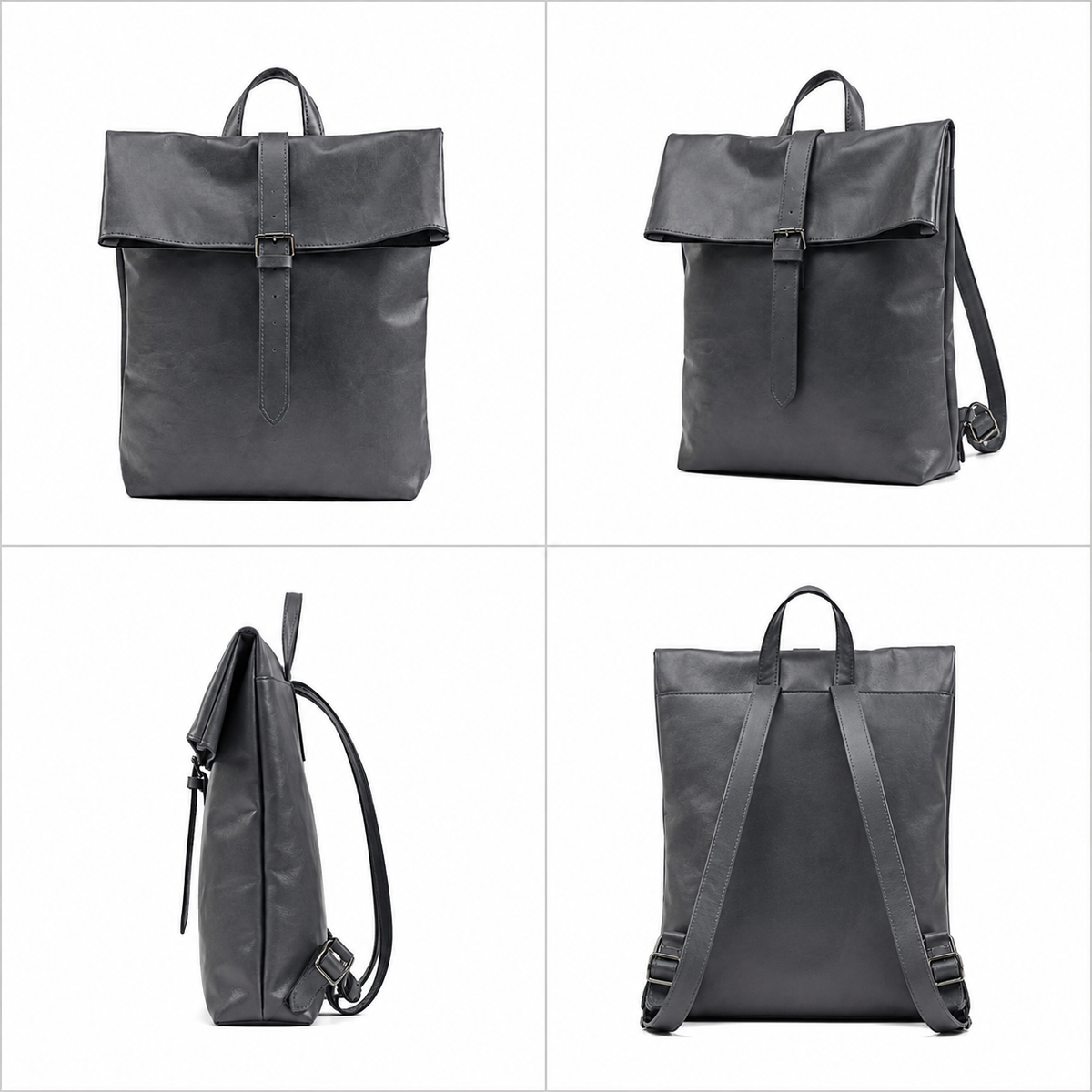 Alpha-en-cuir-gris