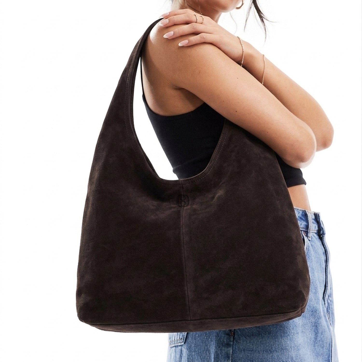 Sorella Vintage Suede Hobo - 058CH