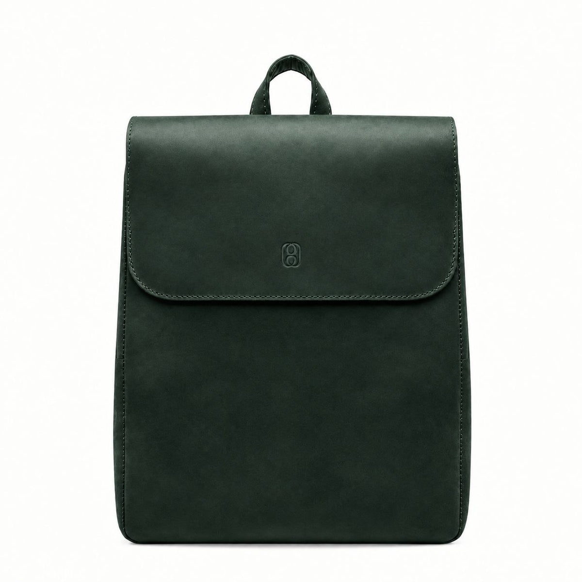 Omega-en-cuir-vert-fonce